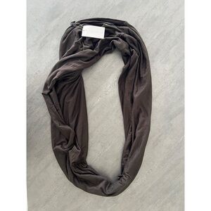 NWT Beyond‎ Yoga Pocket Infinity Scarf Black 30” x 14”